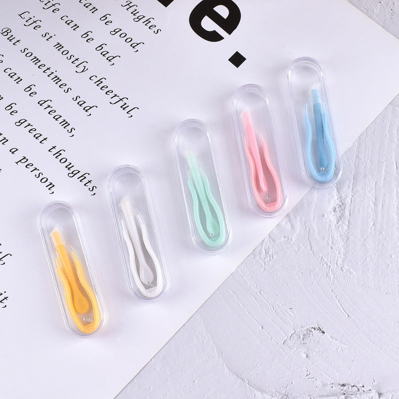 Silicone integrated tweezers, suction rod, contact lens extractor, wearing tool - V.I.P Digital Presence