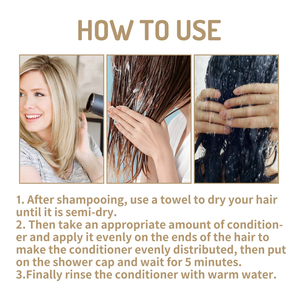 Deep Conditioner For Improving Dry Hair, Moisturizing And Smoothing Hair Conditioner - V.I.P Digital Presence