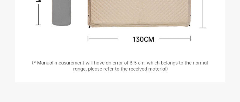 Product camouflage Can Be Spliced Self Inflating Cushion Air Mattress Camping Mat With Pillow