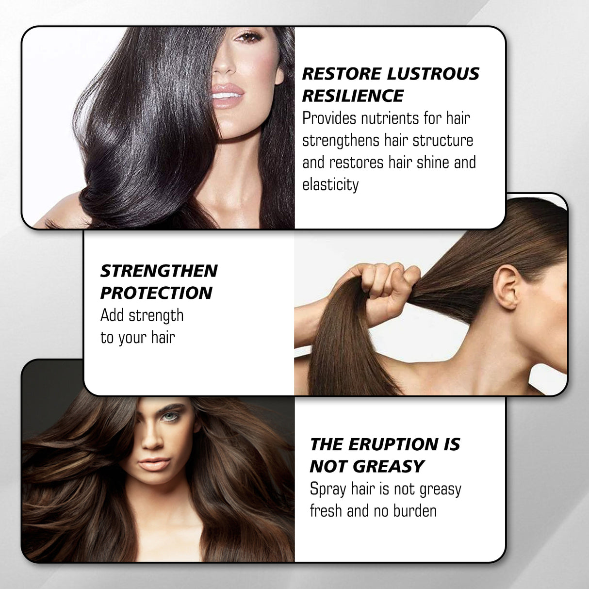 Hair Shine Spray Repair Dry And Irritated Hair Moisturizing Hair Treatment Spray For Damaged Hair - V.I.P Digital Presence