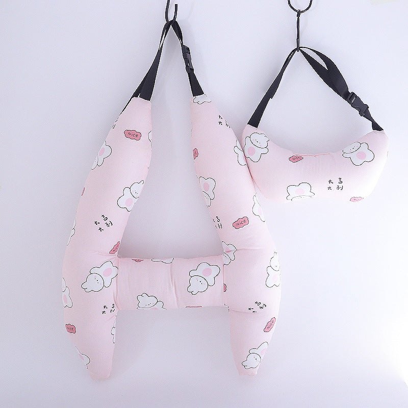 Car Sleeping Pillow Dual purpose Cotton Breathable Summer Car Adult Adult Children Washed Pillow Interior Supplies - V.I.P Digital Presence