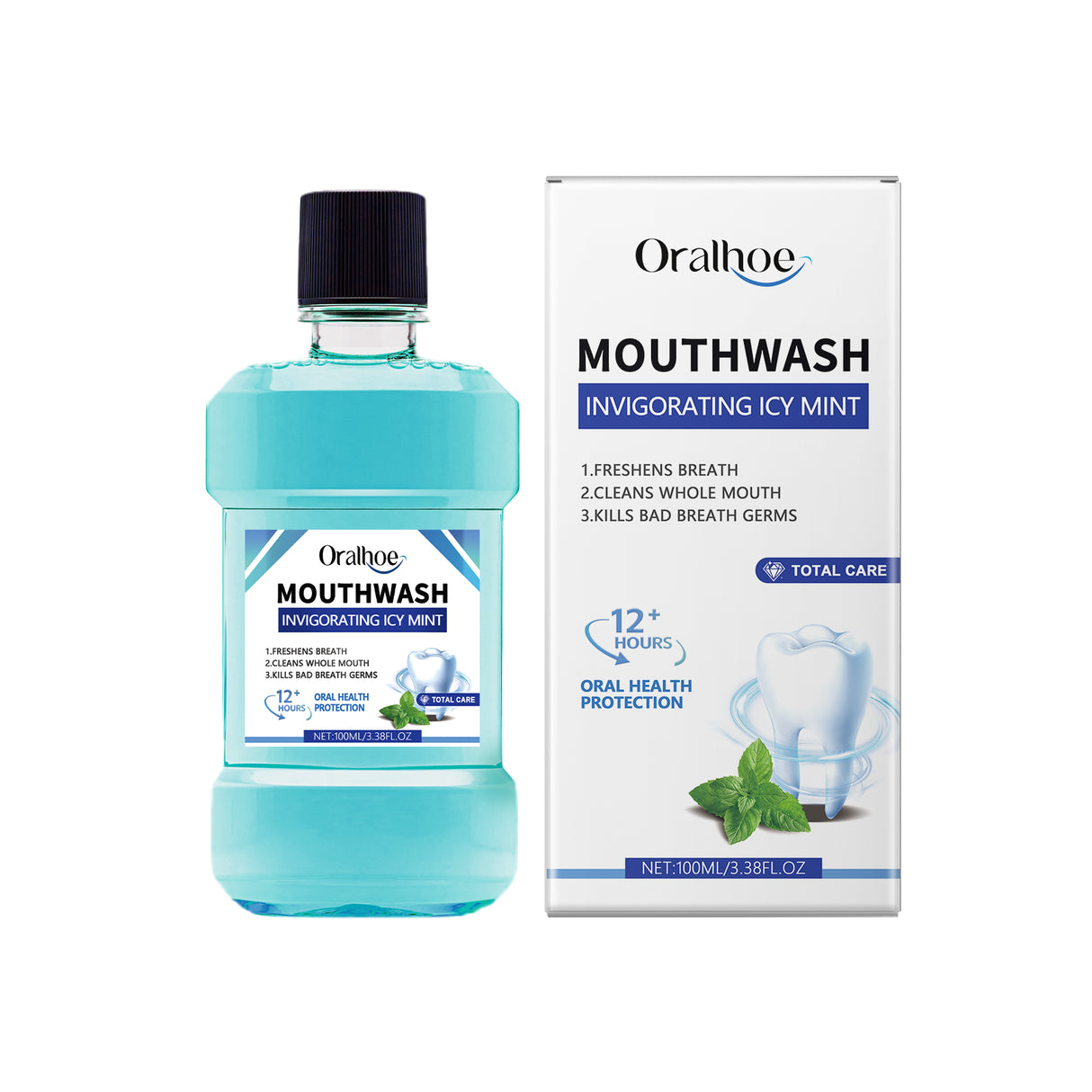Breath Freshening Mouthwash Fresh Breath Daily Care Teeth Cleaning Odor Mouthwash - V.I.P Digital Presence