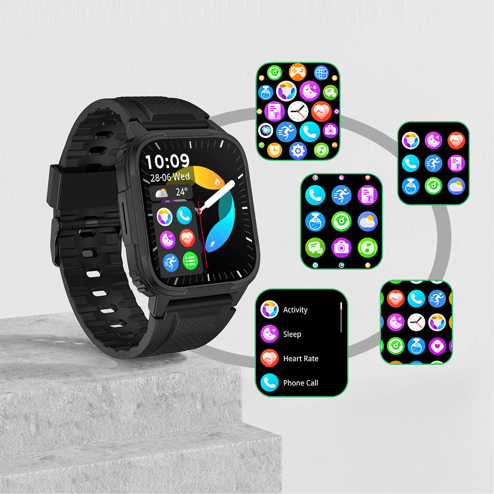 Smart Watch Outdoor Three proof 3-meter Waterproof Cross border Bluetooth Call Bracelet Monitoring Heart Rate and Blood Oxygen - V.I.P Digital Presence