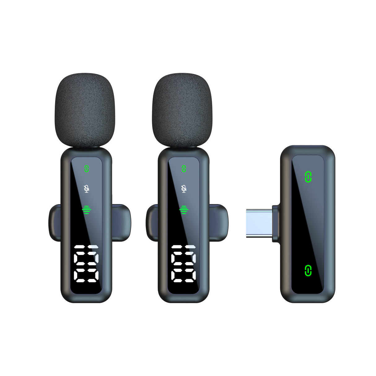 Wireless Lapel Microphone for Outdoor Computer Live Streaming Noise Reduction Universal Small Microphone - V.I.P Digital Presence