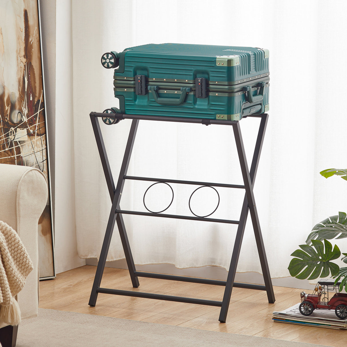 Small foldable office desk, suitable for small spaces, living rooms, multifunctional computer desks, writing workstations, - V.I.P Digital Presence