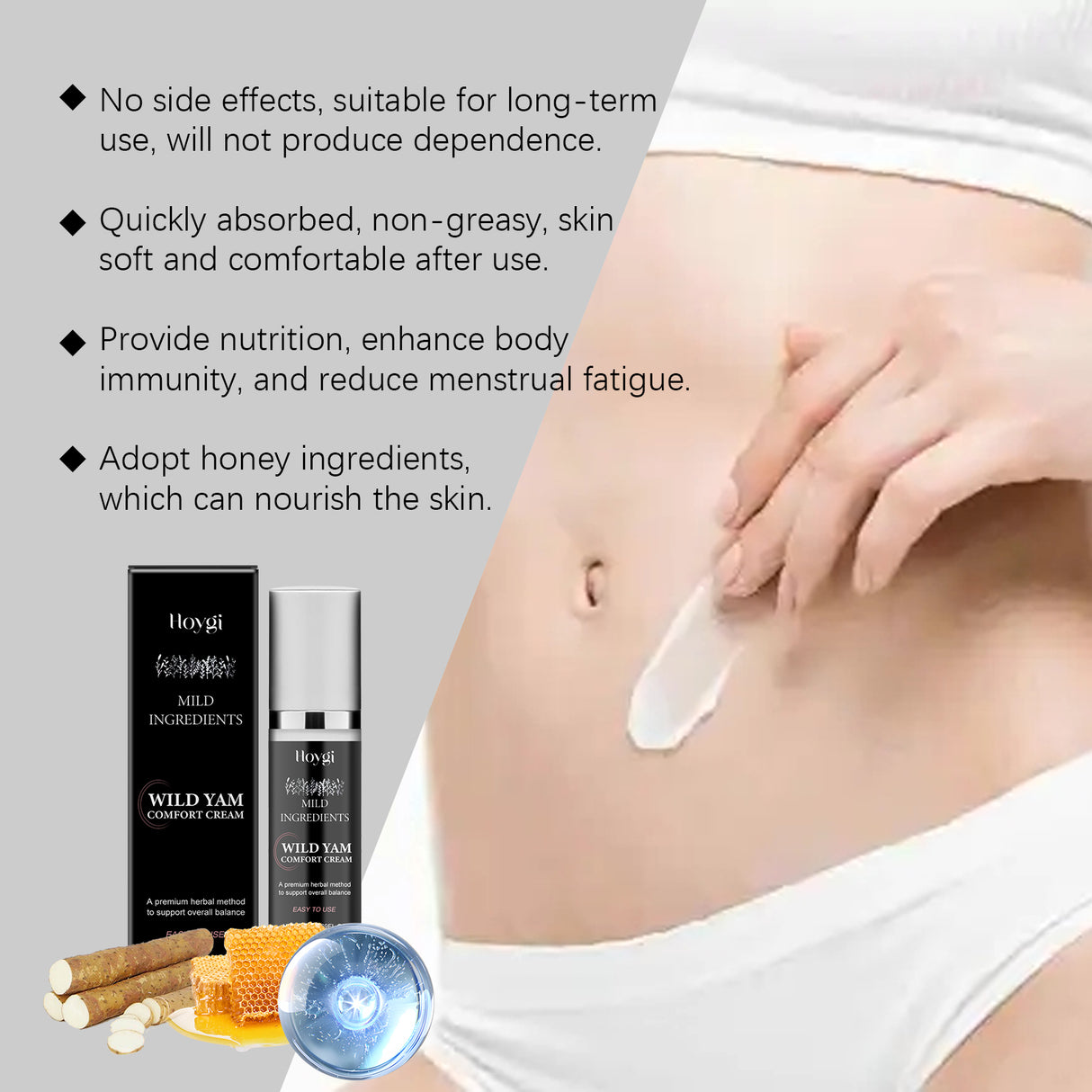 Wild Yam Body Care Cream Gently Moisturizes Women's Skin And Nourishes Body Care Cream - V.I.P Digital Presence