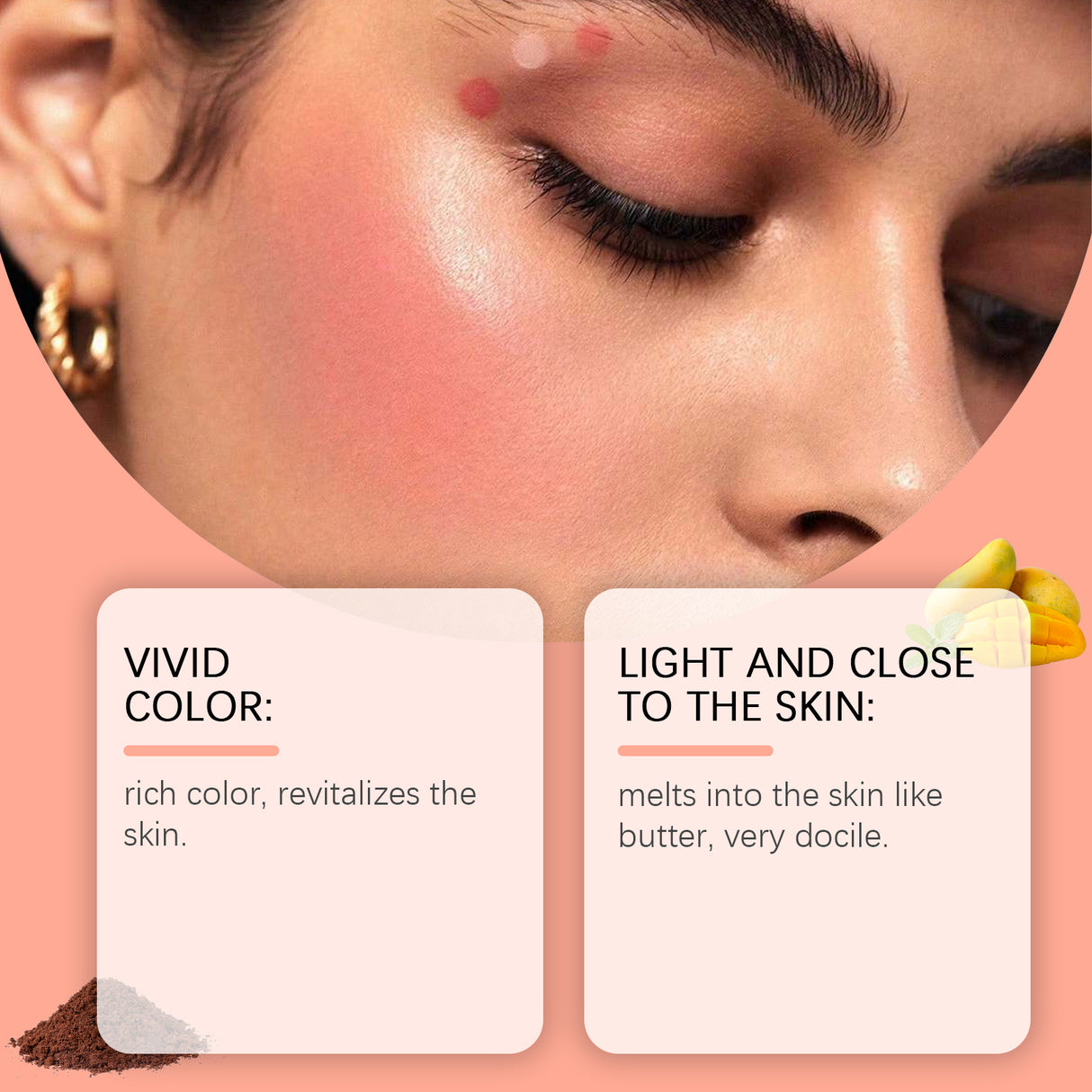 Butter Moisturizing Blush Nude Makeup Brightening And Expanding Color Long Lasting Matte Rouge Makeup - V.I.P Digital Presence