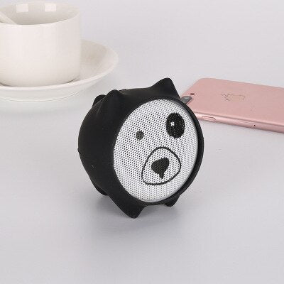 Creative new cartoon bluetooth speaker TWS couplet wireless hands-free call mini speaker - V.I.P Digital Presence