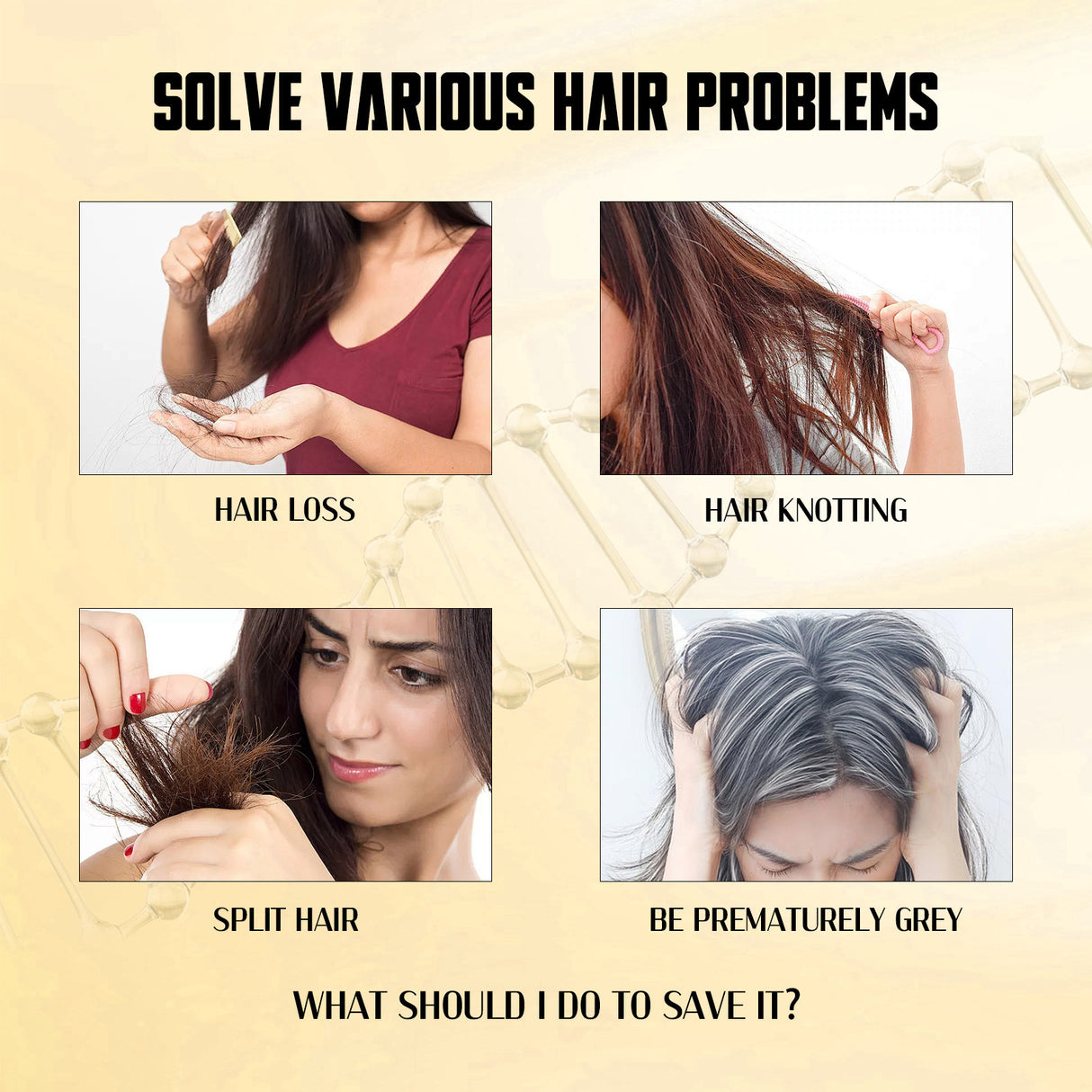 Biotin Hair Growth Roll On Massage Essence, Strong Hair Nourishing Hair Root Repair Dry Hair Essence - V.I.P Digital Presence