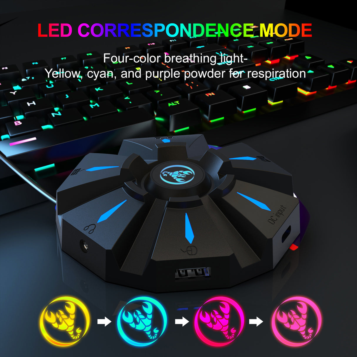 P9 keyboard mouse converter set supports various gaming devices and gamepads in the market - V.I.P Digital Presence