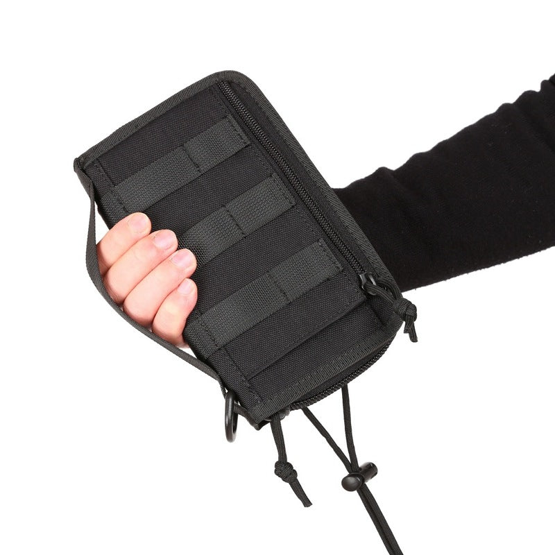 Ma Gaixian's Same Style Xuanwu Tactical Wallet Men's Handbag Outdoor Large Capacity Military Camo Wallet Mobile Case