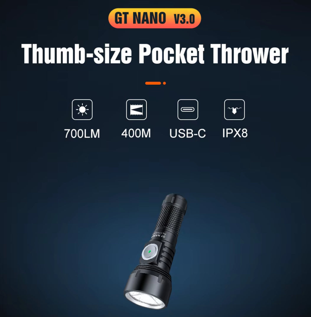 NanoBeam 700 Flashlight