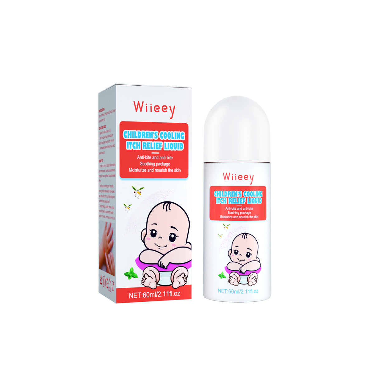 Cooling Anti-Itch Liquid For Children Mosquito Bites And Itchy Skin External Mosquito Repellent Cooling Anti-Itch Liquid