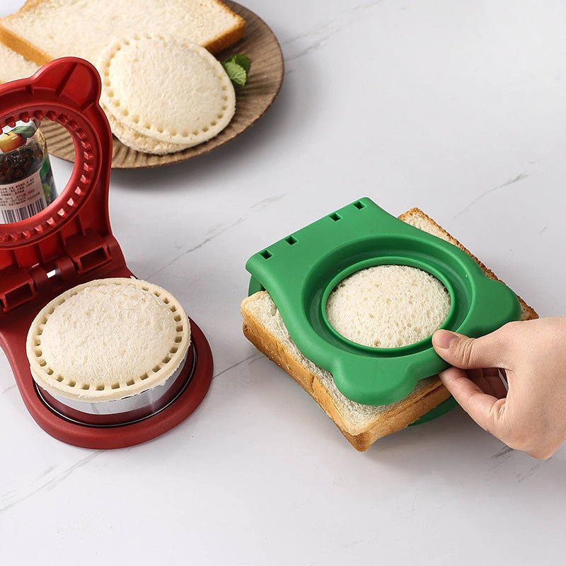 Circular Sandwich Cutting Mold Guard Stainless Steel Baking Tool Cake, Biscuit, and Toast Sandwich Pocket Bread mold - V.I.P Digital Presence