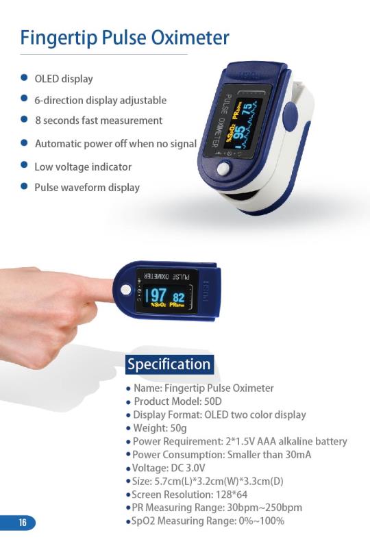 Oximetro De do Pulse Oximeter Blood Saturometro Monitor SPO2 PR Pulso Portable Pulsioximetro - V.I.P Digital Presence