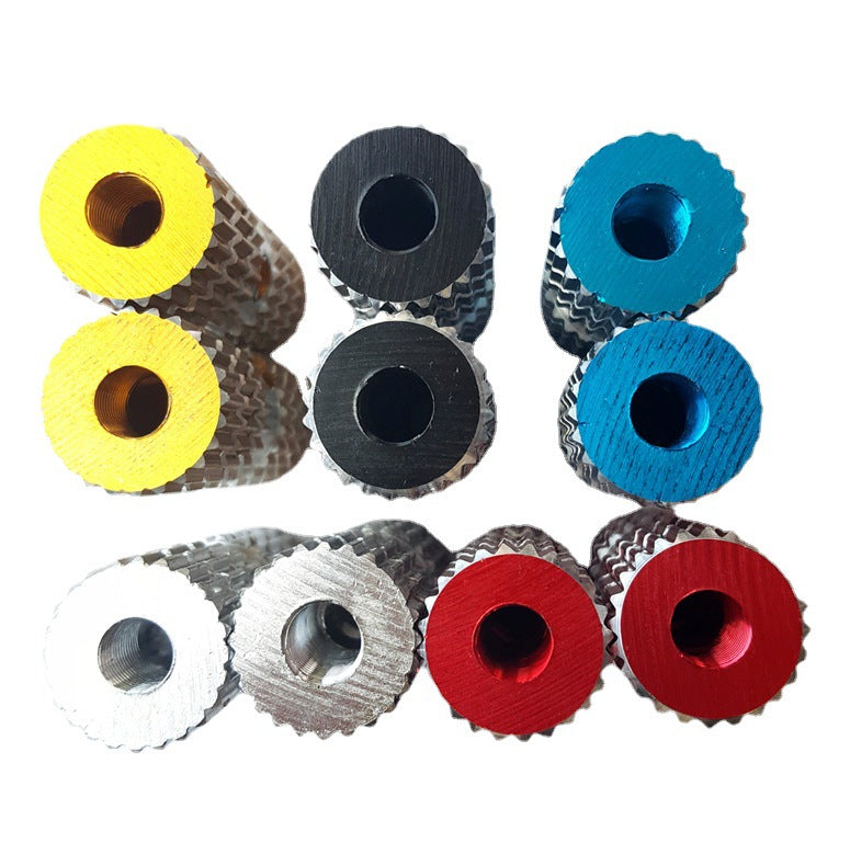 Bicycle Solid Foot Column Rocket Launcher Mountain Bike Round Foot Column Aluminum Solid Rear Axle Pedal Riding Equipment