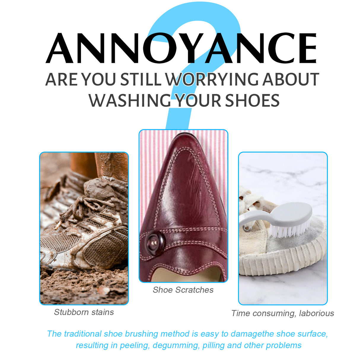 Small White Shoe Cleaner, Portable No-wash Small White Shoes Decontamination And Whitening Cleaner - V.I.P Digital Presence