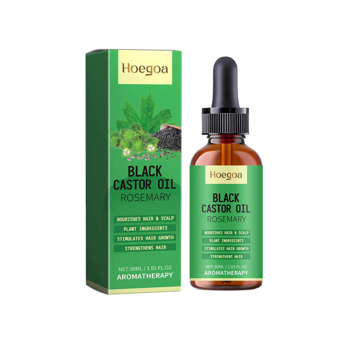 Black Castor Oil, Thickening Hair Repair Soft Massage Scalp To Strengthen Hair Strands - V.I.P Digital Presence