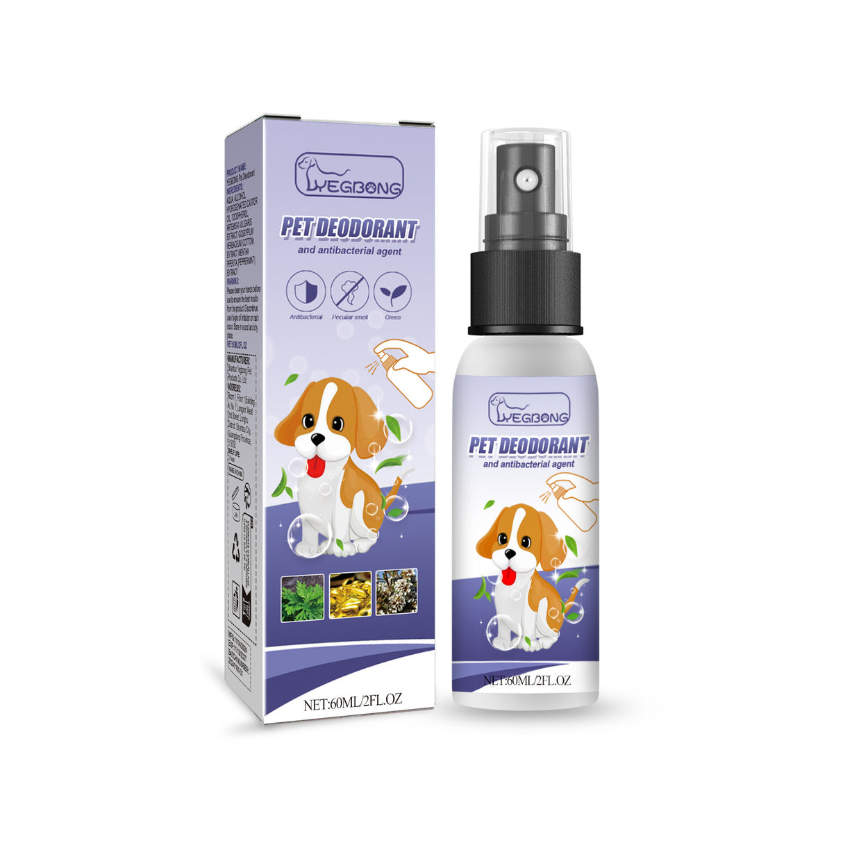Pet Deodorant Spray for Cats and Dogs - Eliminates Odors, Urine Smell, Body Odor, and Feces Odor, Air Freshener Mist - V.I.P Digital Presence