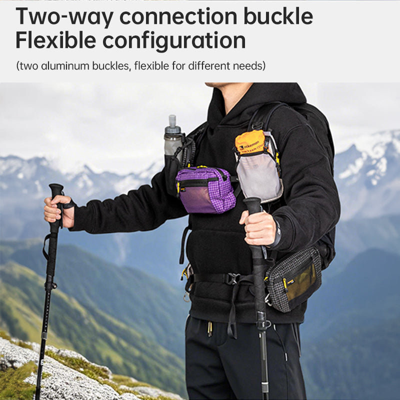 Hikeman - UHMWPE Outdoor Waist Pack for Hiking/Camping/Cycling, Phone & Gear Storage - V.I.P Digital Presence