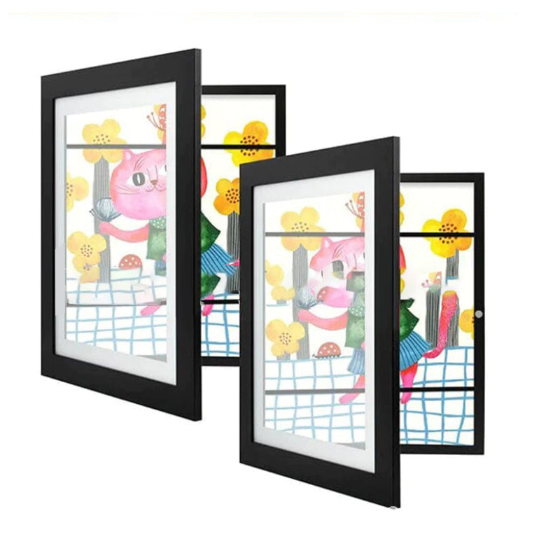 Children Art Frames Magnetic Front Open Changeable Kids Frametory for Photo Drawing Paintings Pictures Display - V.I.P Digital Presence
