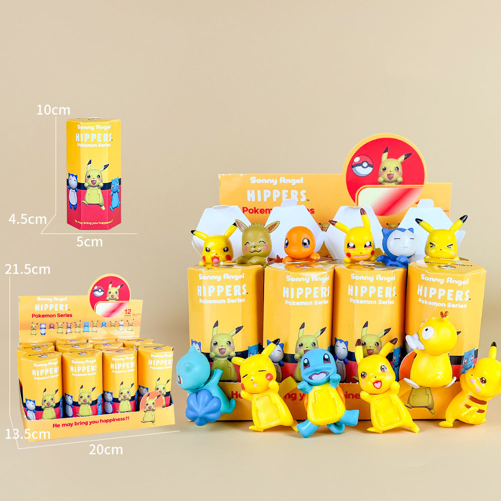 Party Angel Cheek Blind Box Car Ornament Mobile phone Decoration Handmade Anime Doll Finished End Box - V.I.P Digital Presence