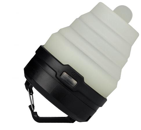 Retractable Camping Light LED Flashlight Portable Lantern 4 Modes Mini Hook Hanging TentEmergencyTorch Outdoor