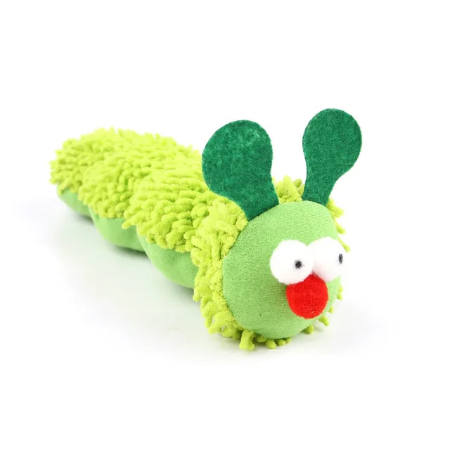 Cat Chew Toys Caterpillar Catnip Molar Toy Silvervine Cat Teaser Interaction Toy Clean Mouth Kitten Toy Pet Supplies Accessories - V.I.P Digital Presence
