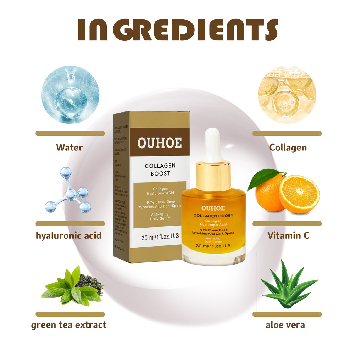 Collagen Facial Essence Moisturizes And Firming Facial Skin, Reduces Fine Lines, Hydrates And Moisturizes Tender Skin Essence - V.I.P Digital Presence