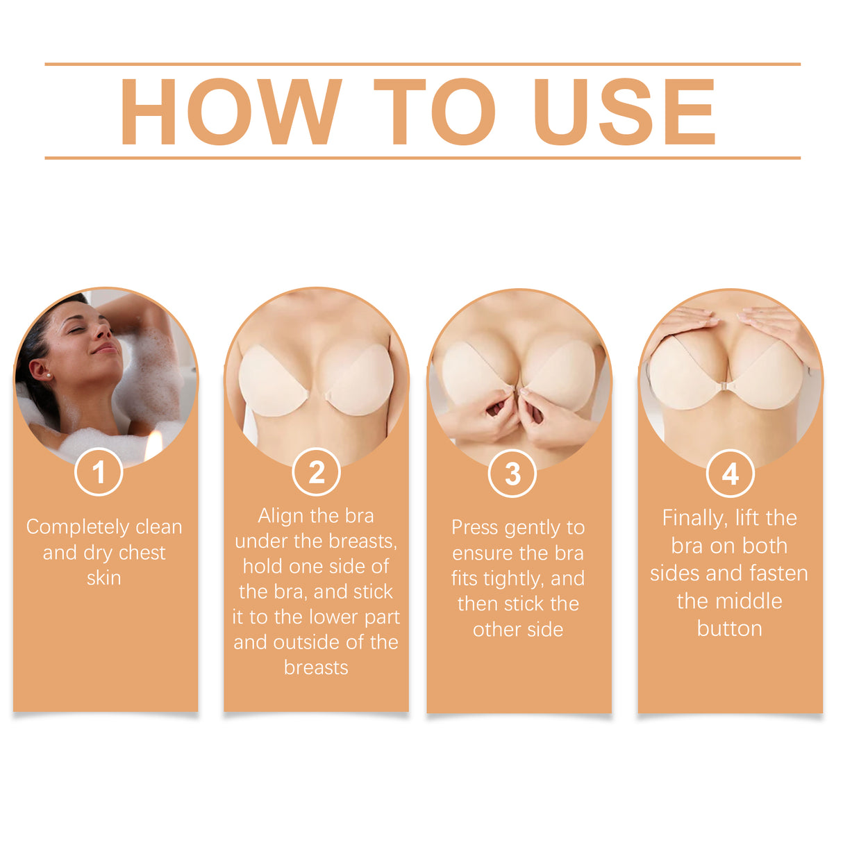 Invisible Bra Is Invisible And Comfortable. It Firmly Fits And Lifts The Breasts To Create Curves - V.I.P Digital Presence