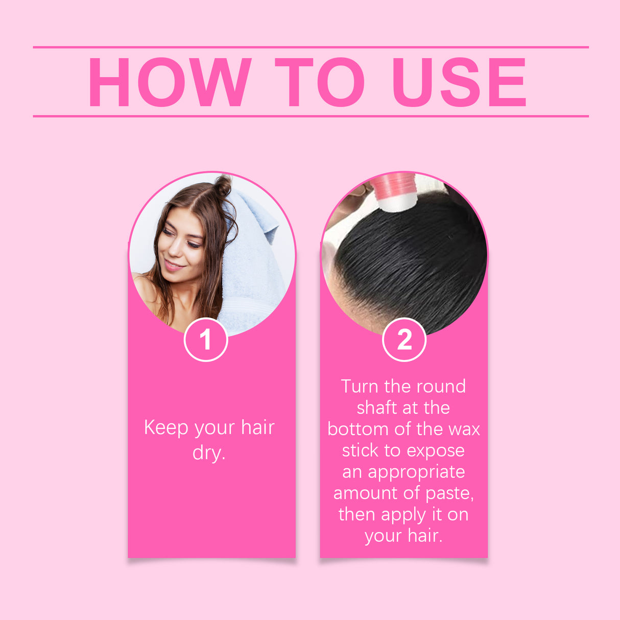 Hair Wax Stick Refreshing To Improve Frizz Lasting Nourishing Shine Styling Hair Moisturizing Hair Wax Stick - V.I.P Digital Presence