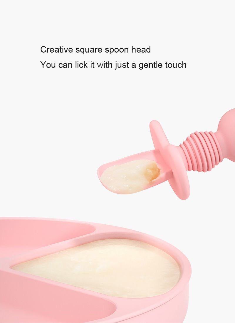 Baby silicone food fork and spoon - V.I.P Digital Presence