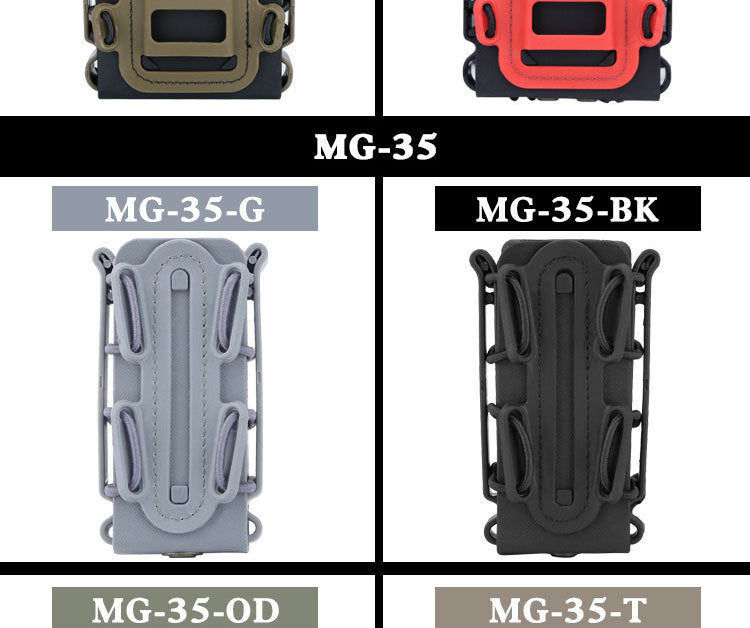 Live CS Tactical Waist Hanging Box 5.56&7.62 Elastic Scorpion Quick Pull Outdoor Multi purpose Kit - V.I.P Digital Presence