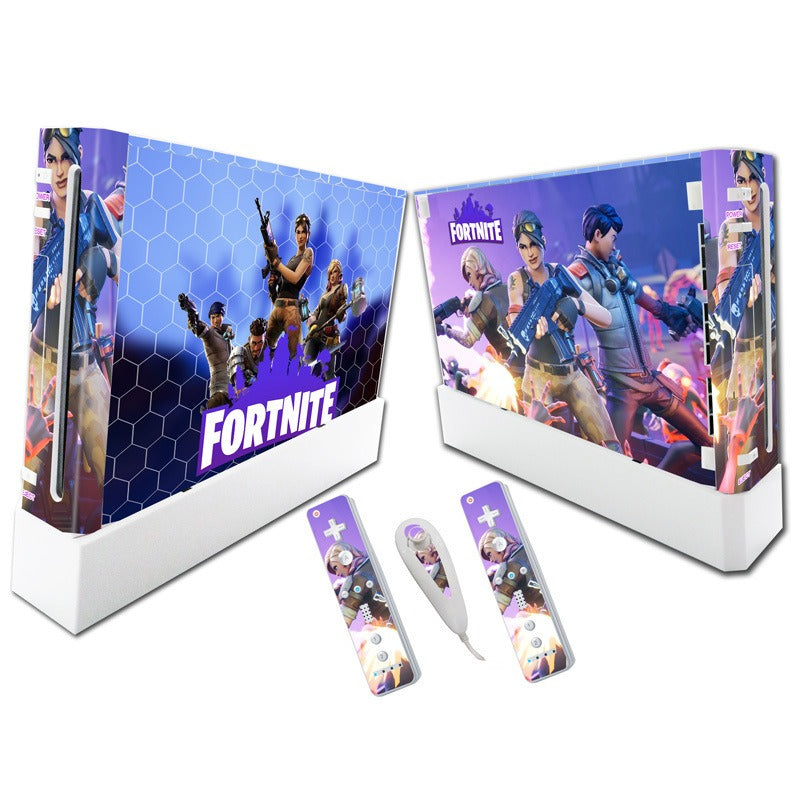 Suitable for WII stickers wii console cartoon protective film Spider-Man Fortress Night multiple styles without leaving glue - V.I.P Digital Presence