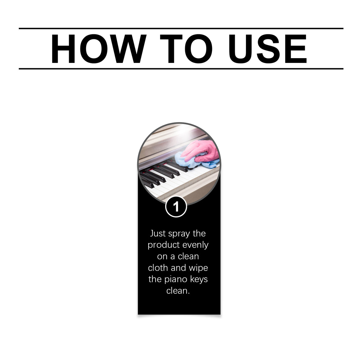 Piano Key Cleaner Cleans Key Stains Gently And Protects Multi-Function Keyboard Cleaner Spray - V.I.P Digital Presence