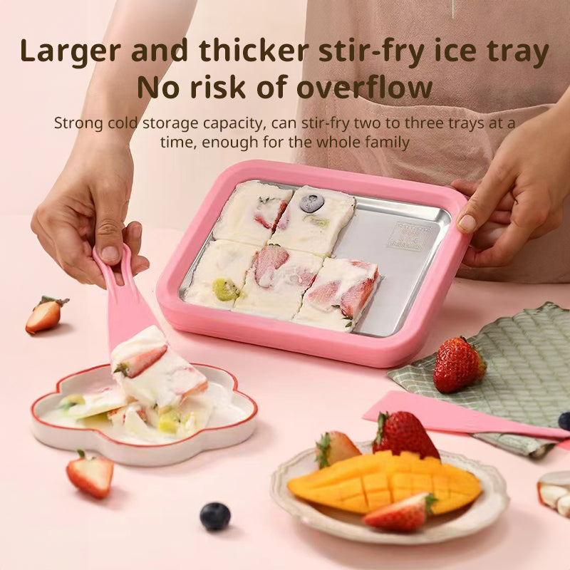 Home ice cream maker, small frozen yogurt maker, handmade for kids, frozen ice tray, family kitchen tools - V.I.P Digital Presence