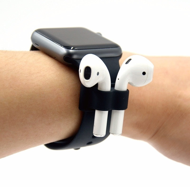 Portable Anti Lost Silicone Holder For AirPods Sports Wireless Earphone Fixed Case For Apple Air Pods Watch Band Holder - V.I.P Digital Presence