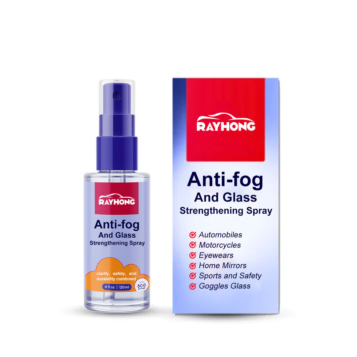 Anti-Fog Spray, Car Windscreens Long-Lasting Anti-Fog Anti-Rain And Cleaning Spray - V.I.P Digital Presence