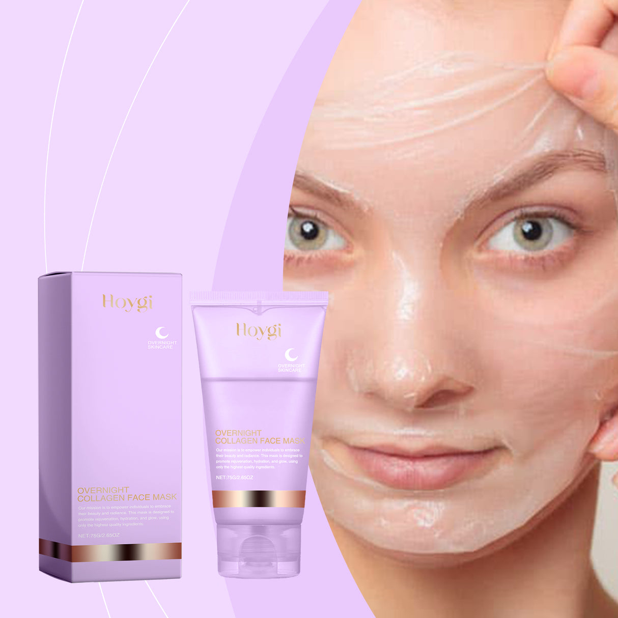 Collagen Tear Mask Moisturizes And Moisturizes Skin Daily Facial Care For Delicate Skin