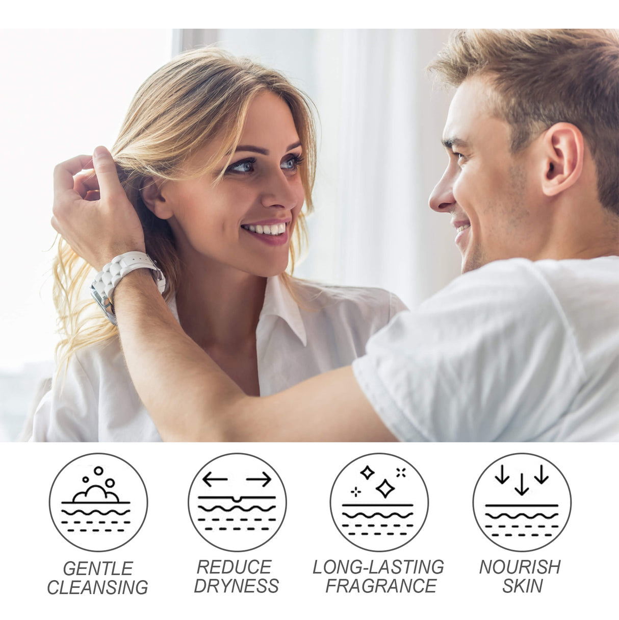 Romantic Fragrance Shower Gel, Gentle Cleansing Beauty Care Fresh Moisturizing Fragrance Shower Gel - V.I.P Digital Presence