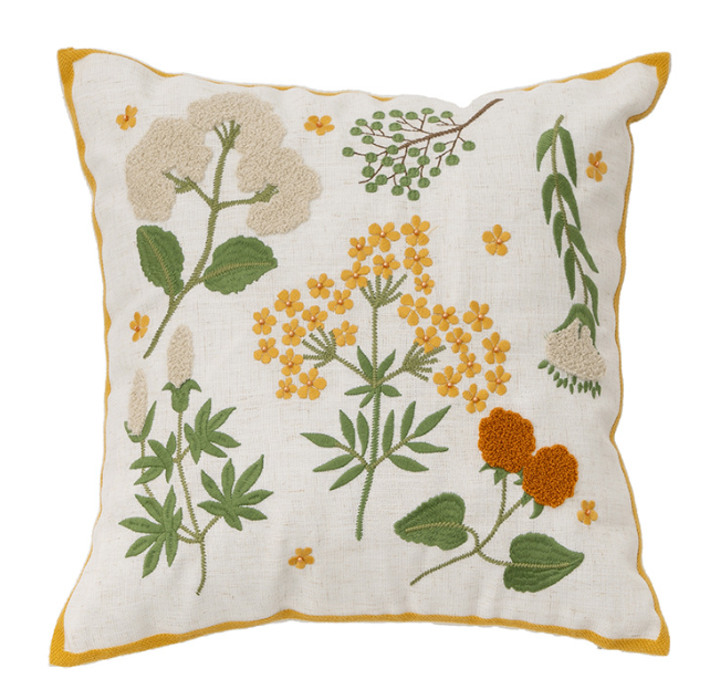 Soft Rabbit Pillow Cover Sofa Cushion Velvet Embroidered Pillow Girl's Heart Pink Cartoon Pillow Cover Cute - V.I.P Digital Presence