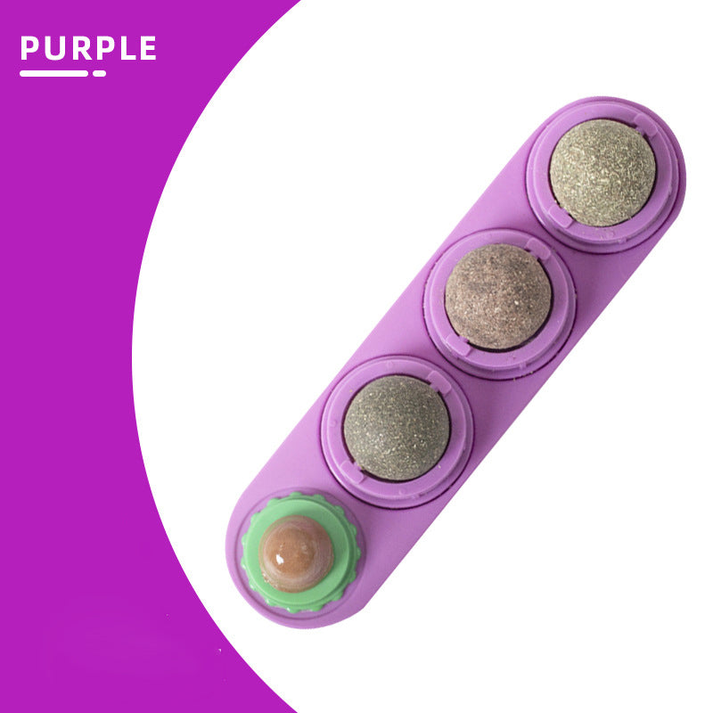 Cat mint ball spinning ball toy cat snacks lollipops self fun toys lots of fun - V.I.P Digital Presence