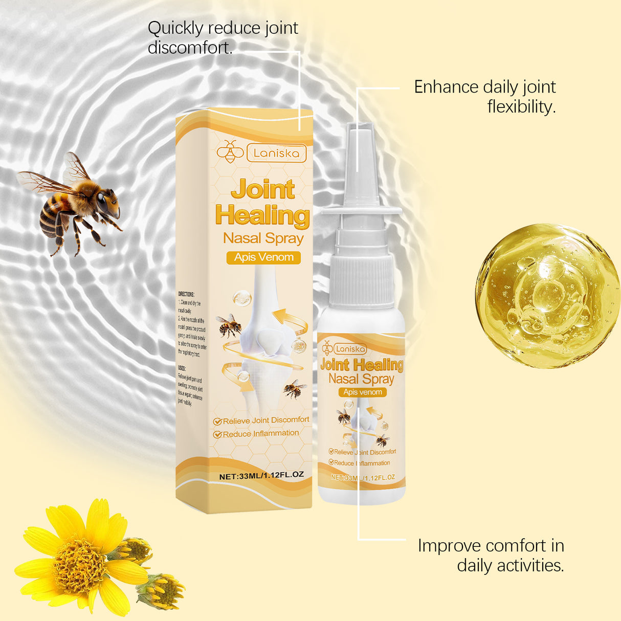 Joint Care Nasal Spray Daily Refreshing Gentle Care To Relieve Physical Discomfort Care Spray - V.I.P Digital Presence