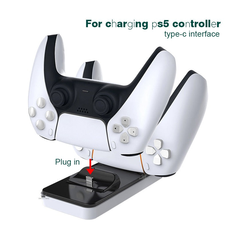 Suitable for PS5 controller charger base game controller dual charging base PS5 accessories - V.I.P Digital Presence