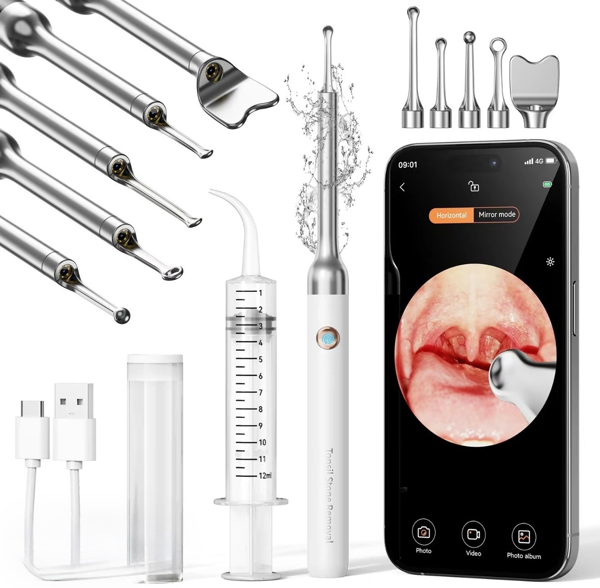 TonsilCam Ultra Clean Kit