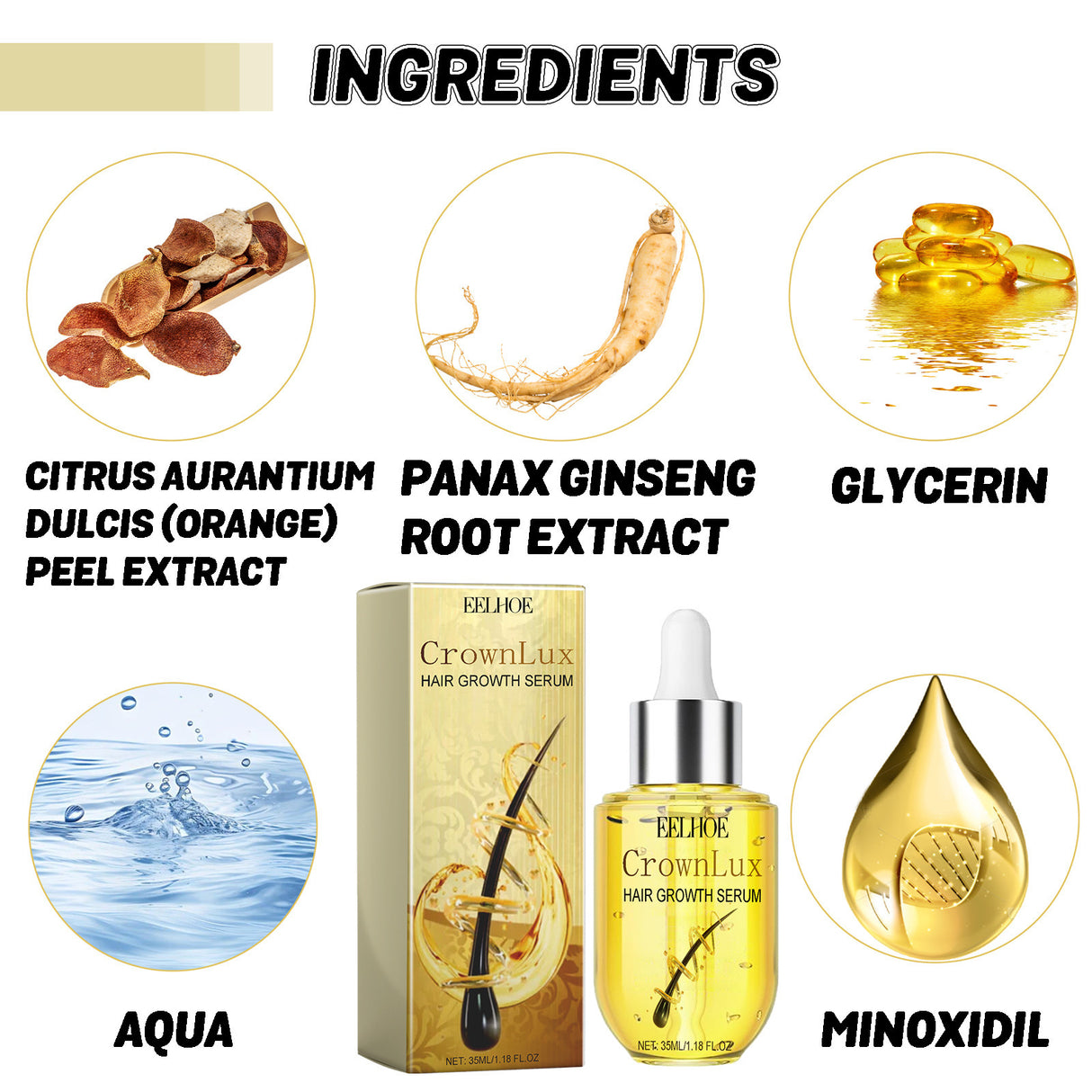 Hair Growth Serum, Prevent Fixation And Nourish Thick Hair And Scalp - V.I.P Digital Presence