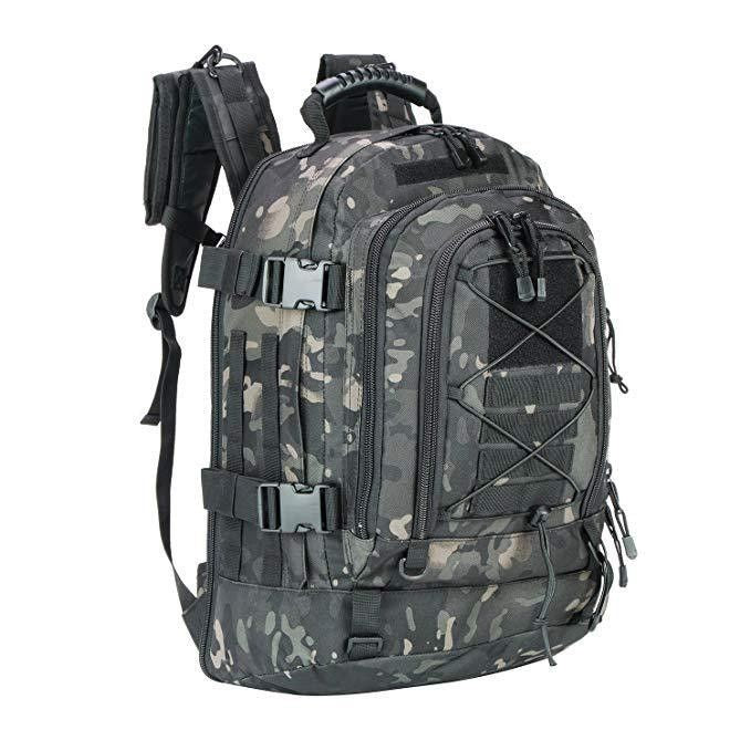 65L Men's Outdoor Tactical Backpack: large - capacity, ideal for hiking, camping, and travel. A military - style rucksack - V.I.P Digital Presence