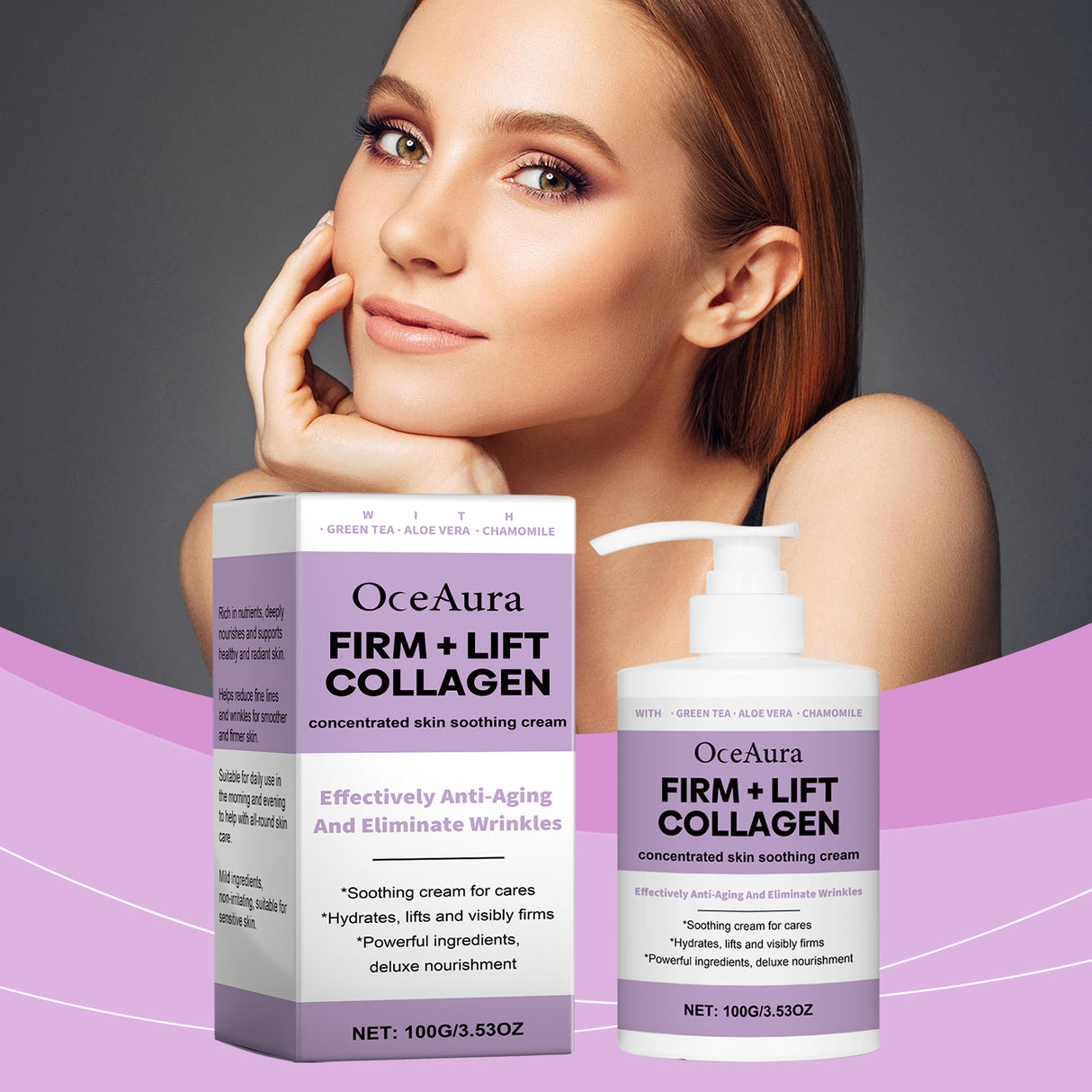 Face Firming Cream Hydrating Moisturizing Gentle Nourishing Elastic Moisturizing Face Skin Brightening Cream