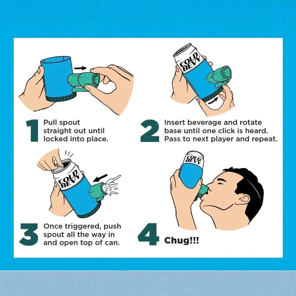 Shotgun Roulette Fun Singles Party Game Left Wheel Roulette Who Drinks Beer Game Props - V.I.P Digital Presence