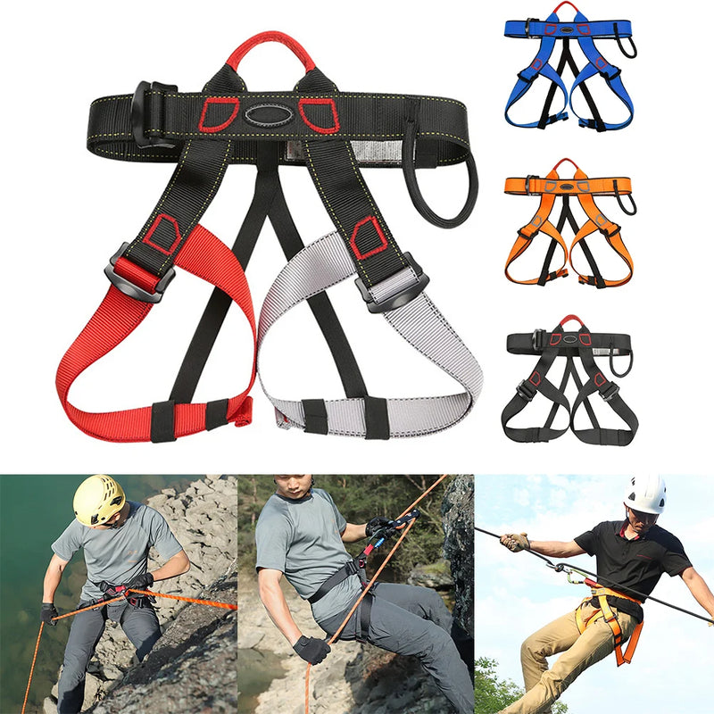 Outdoor Safety Belt Climb Rock Safety Harness Tree Climbing Half Body Harness For Women Men Children Ideal Gift For Rock Climber - V.I.P Digital Presence